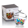 Dove Glass Bowl, Candy Bowl, Food Storage Container - CRYSTALIA GLASS